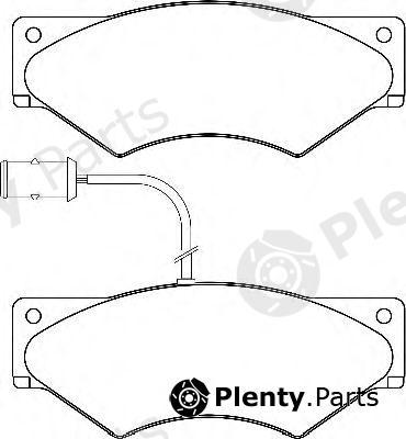  DON part CVP017 Brake Pad Set, disc brake
