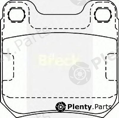  BRECK part 210500070400 Brake Pad Set, disc brake