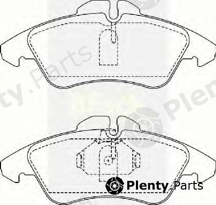  BRECK part 215760070310 Brake Pad Set, disc brake