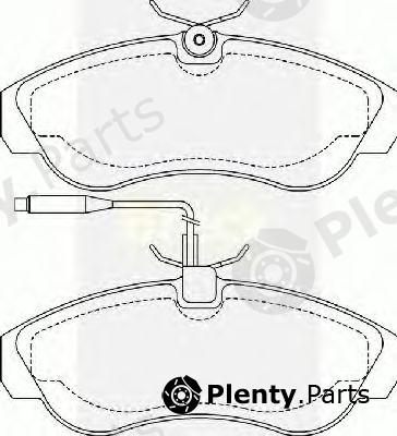  BRECK part 217990070310 Brake Pad Set, disc brake