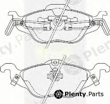  BRECK part 230630070210 Brake Pad Set, disc brake
