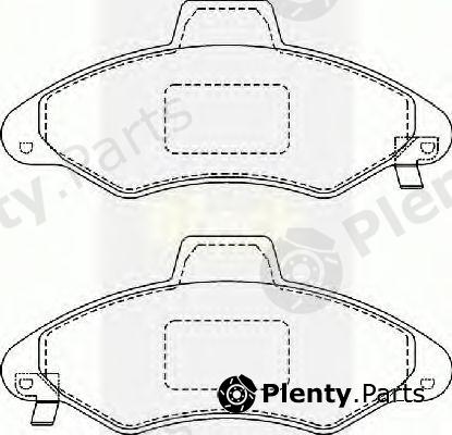 BRECK part 233000070210 Brake Pad Set, disc brake