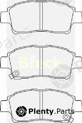  BRECK part 233480070110 Brake Pad Set, disc brake