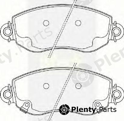  BRECK part 235770070310 Brake Pad Set, disc brake