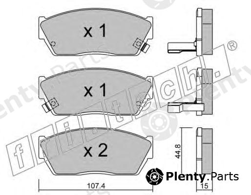  fri.tech. part 056.2 (0562) Brake Pad Set, disc brake