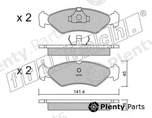  fri.tech. part 075.0 (0750) Brake Pad Set, disc brake