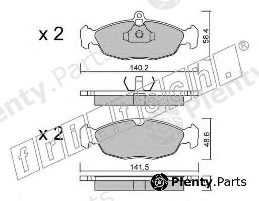  fri.tech. part 079.0 (0790) Brake Pad Set, disc brake