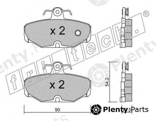  fri.tech. part 097.0 (0970) Brake Pad Set, disc brake