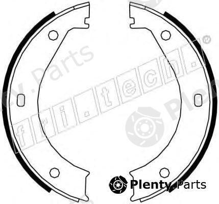  fri.tech. part 1019.023 (1019023) Brake Shoe Set, parking brake