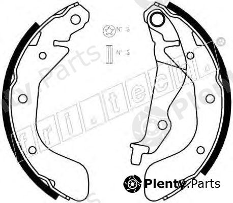  fri.tech. part 1027.005 (1027005) Brake Shoe Set