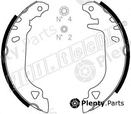  fri.tech. part 1034.090S (1034090S) Brake Shoe Set