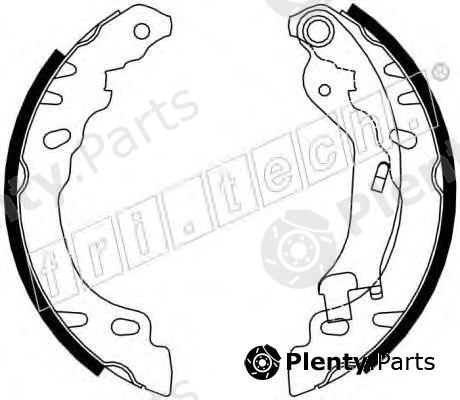  fri.tech. part 1034.114 (1034114) Brake Shoe Set