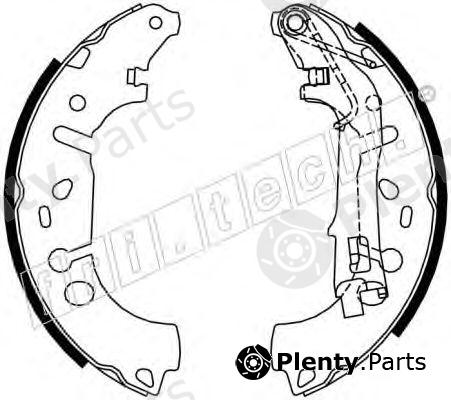  fri.tech. part 1034.117 (1034117) Brake Shoe Set