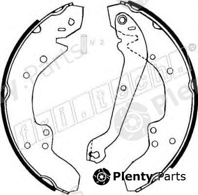  fri.tech. part 1040.114 (1040114) Brake Shoe Set