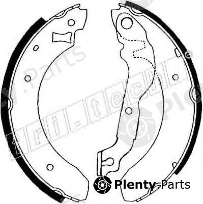  fri.tech. part 1040.117 (1040117) Brake Shoe Set