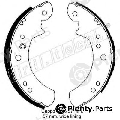  fri.tech. part 1040.127 (1040127) Brake Shoe Set