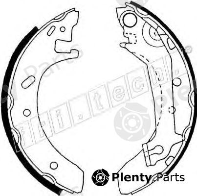  fri.tech. part 1040.137 (1040137) Brake Shoe Set