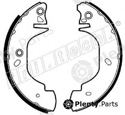  fri.tech. part 1040.139 (1040139) Brake Shoe Set