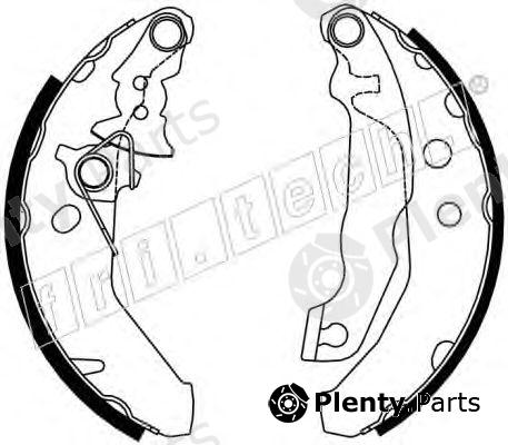  fri.tech. part 1040.145Y (1040145Y) Brake Shoe Set