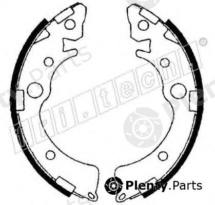  fri.tech. part 1044.018 (1044018) Brake Shoe Set