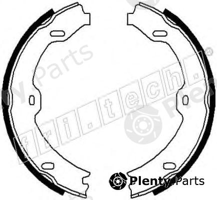  fri.tech. part 1052.130 (1052130) Brake Shoe Set, parking brake