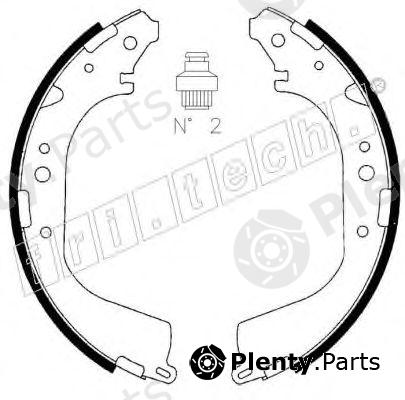  fri.tech. part 1067.179 (1067179) Brake Shoe Set