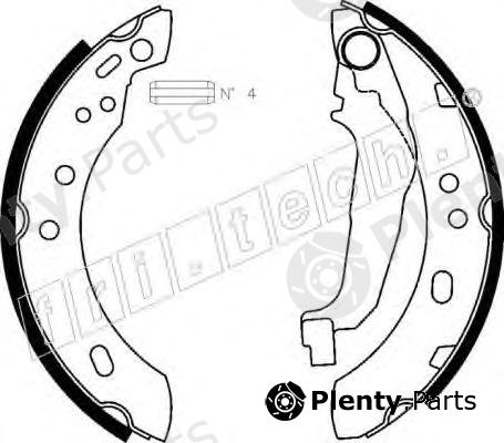  fri.tech. part 1067.185 (1067185) Brake Shoe Set