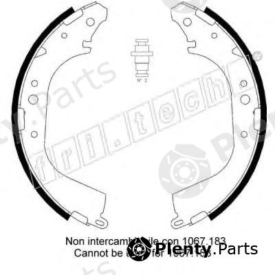  fri.tech. part 1067.186 (1067186) Brake Shoe Set