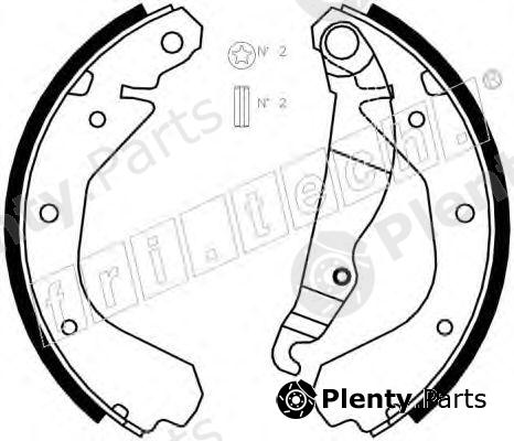  fri.tech. part 1073.164 (1073164) Brake Shoe Set