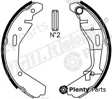  fri.tech. part 1073.176 (1073176) Brake Shoe Set