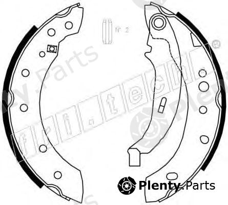  fri.tech. part 1079.195 (1079195) Brake Shoe Set