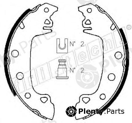  fri.tech. part 1088.204 (1088204) Brake Shoe Set