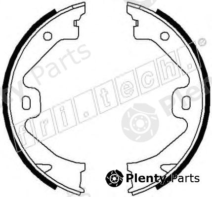  fri.tech. part 1092.307 (1092307) Brake Shoe Set, parking brake