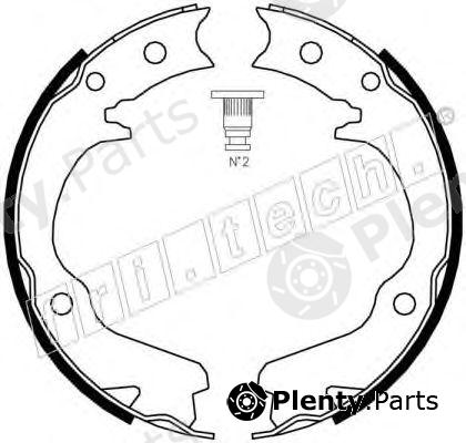  fri.tech. part 1110.336 (1110336) Brake Shoe Set, parking brake