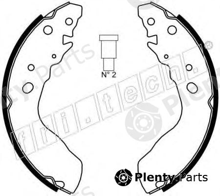  fri.tech. part 1111.245 (1111245) Brake Shoe Set