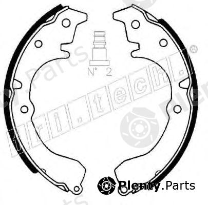  fri.tech. part 1115.292 (1115292) Brake Shoe Set