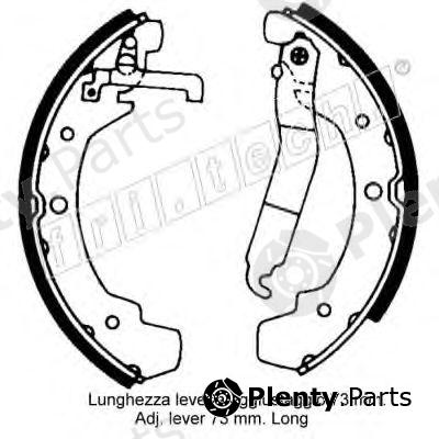  fri.tech. part 1124.281 (1124281) Brake Shoe Set