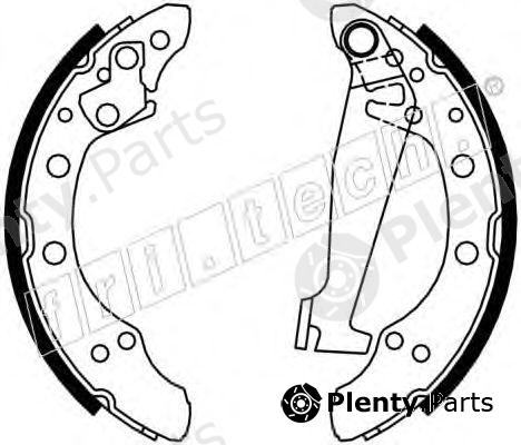  fri.tech. part 1124.284 (1124284) Brake Shoe Set