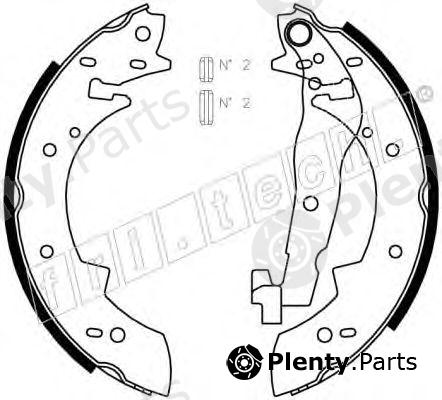  fri.tech. part 1127.269 (1127269) Brake Shoe Set