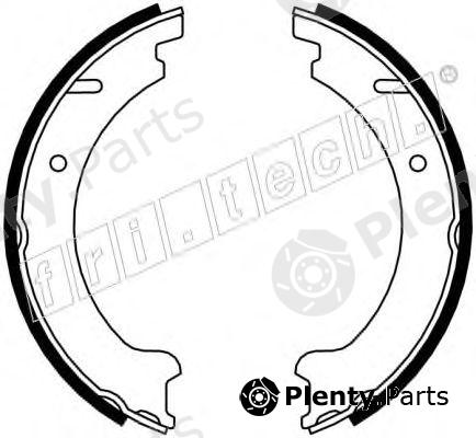  fri.tech. part 1127.272 (1127272) Brake Shoe Set, parking brake