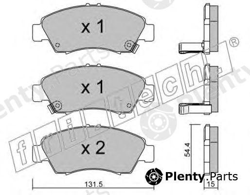  fri.tech. part 140.0 (1400) Brake Pad Set, disc brake