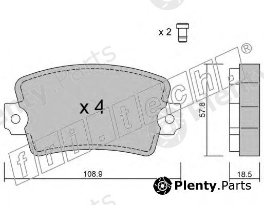  fri.tech. part 193.0 (1930) Brake Pad Set, disc brake