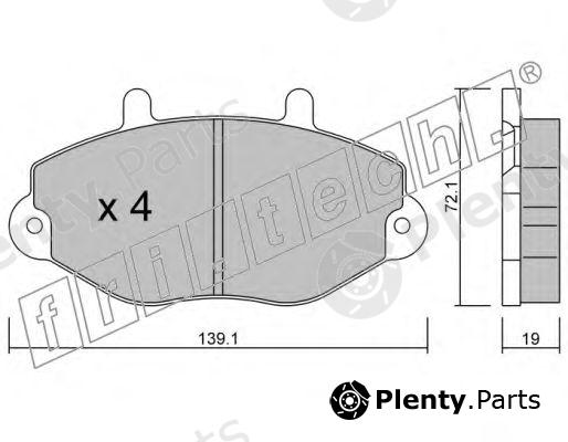  fri.tech. part 202.0 (2020) Brake Pad Set, disc brake