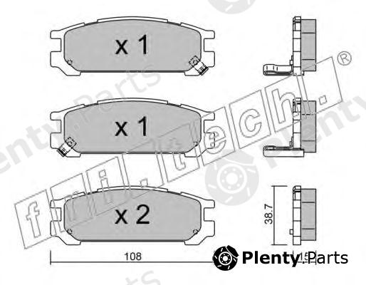  fri.tech. part 213.0 (2130) Brake Pad Set, disc brake