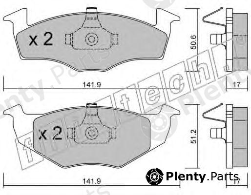  fri.tech. part 215.0 (2150) Brake Pad Set, disc brake