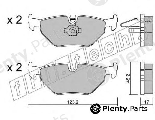  fri.tech. part 270.0 (2700) Brake Pad Set, disc brake