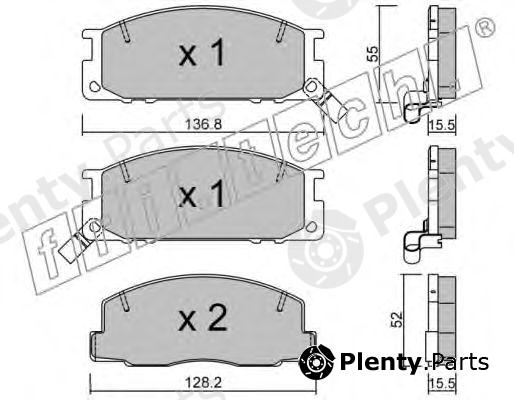  fri.tech. part 289.0 (2890) Brake Pad Set, disc brake