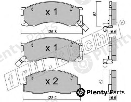  fri.tech. part 290.0 (2900) Brake Pad Set, disc brake