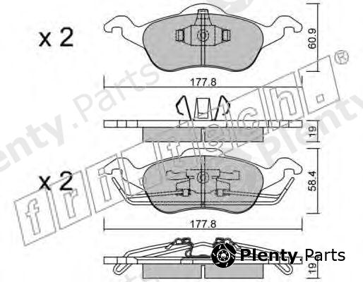  fri.tech. part 300.0 (3000) Brake Pad Set, disc brake