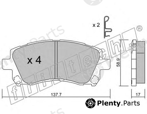  fri.tech. part 305.0 (3050) Brake Pad Set, disc brake